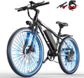Misodo Electric Bike for Adults, 1500W Peak Mountain Ebike, 65 Miles Long Range, 48V 10.4Ah Removable Battery, 7-Speed E-Bike, 26" Tire Electric Bicycle for City Trail, 5 Modes, Front Suspension