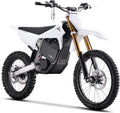 KOOZ HP131E-L 72V 8000W Electric Dirt Bike Motorcycle for Adults, White