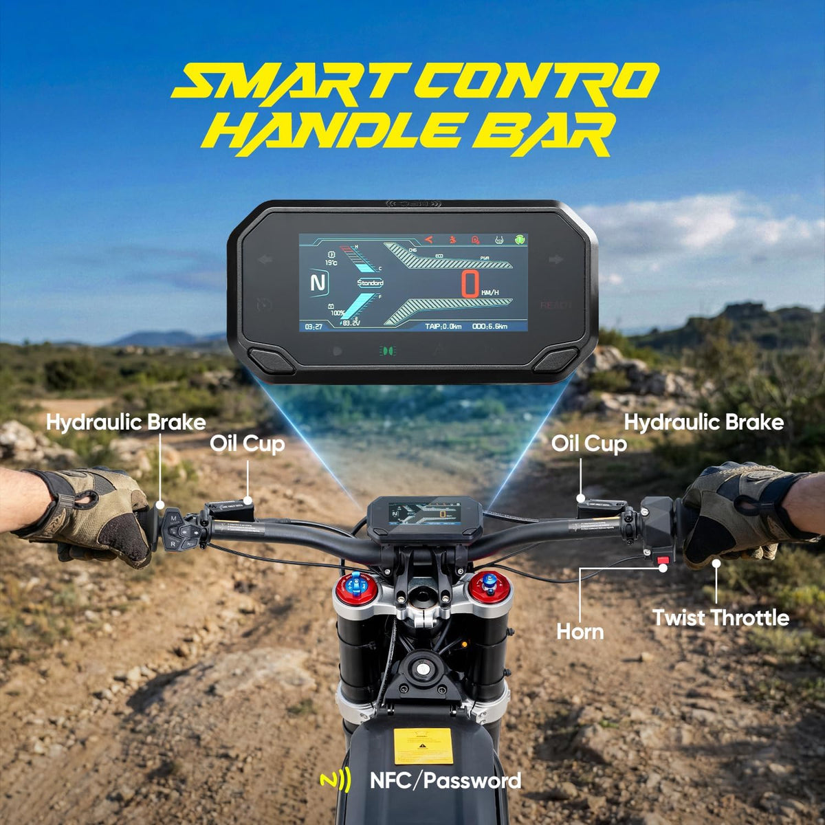 Thunderwasp XR16/X10/TE Electric Dirt Bike for Adult, 16KW Mid-drive Motor
