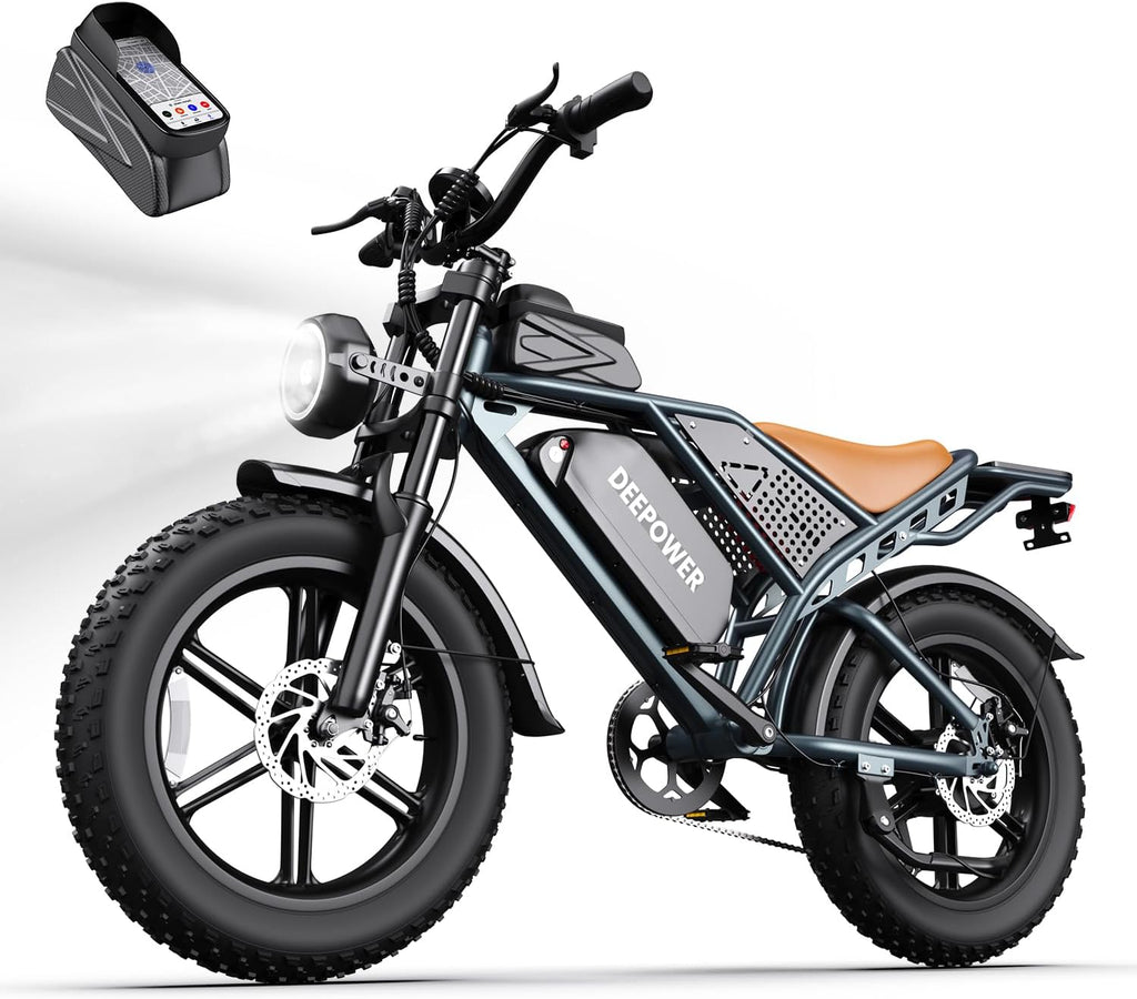 Electric Bike for Adults,2000W Peak Motor,70-160 Mi Range,Moped Ebike