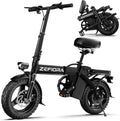 Folding Electric Bike for Adults, 14 Inch Mini Ebike for Commuting