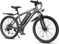Funhang Electric Bike for Adults, 1000W Peak Ebike, 50Miles Electric Mountain Bike, 26" Adult Electric Bicycle with 48V Removable Battery, Fenders,7 Speed, Front Suspension, UL 2849 Certified