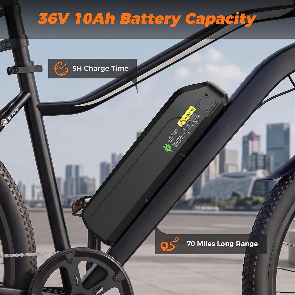 Electric Bike, 1000W/750W Motor, 20MPH, 70-55 Miles, 26" Tires, APP