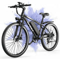 ASKGO Electric Bike for Adults, 1500W Peak Mountain Ebike, 65 Miles Range, 48V 10.4Ah Removable Battery, 26" Electric Bicycle with 7-Speed, Front Suspension for Commuting