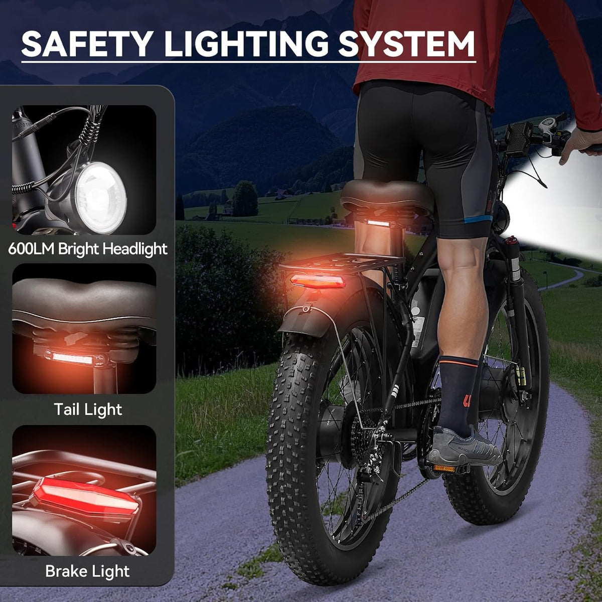 9000W Dual Motor Ebike for Adults Men,Max 48MPH Fast Electric Bike