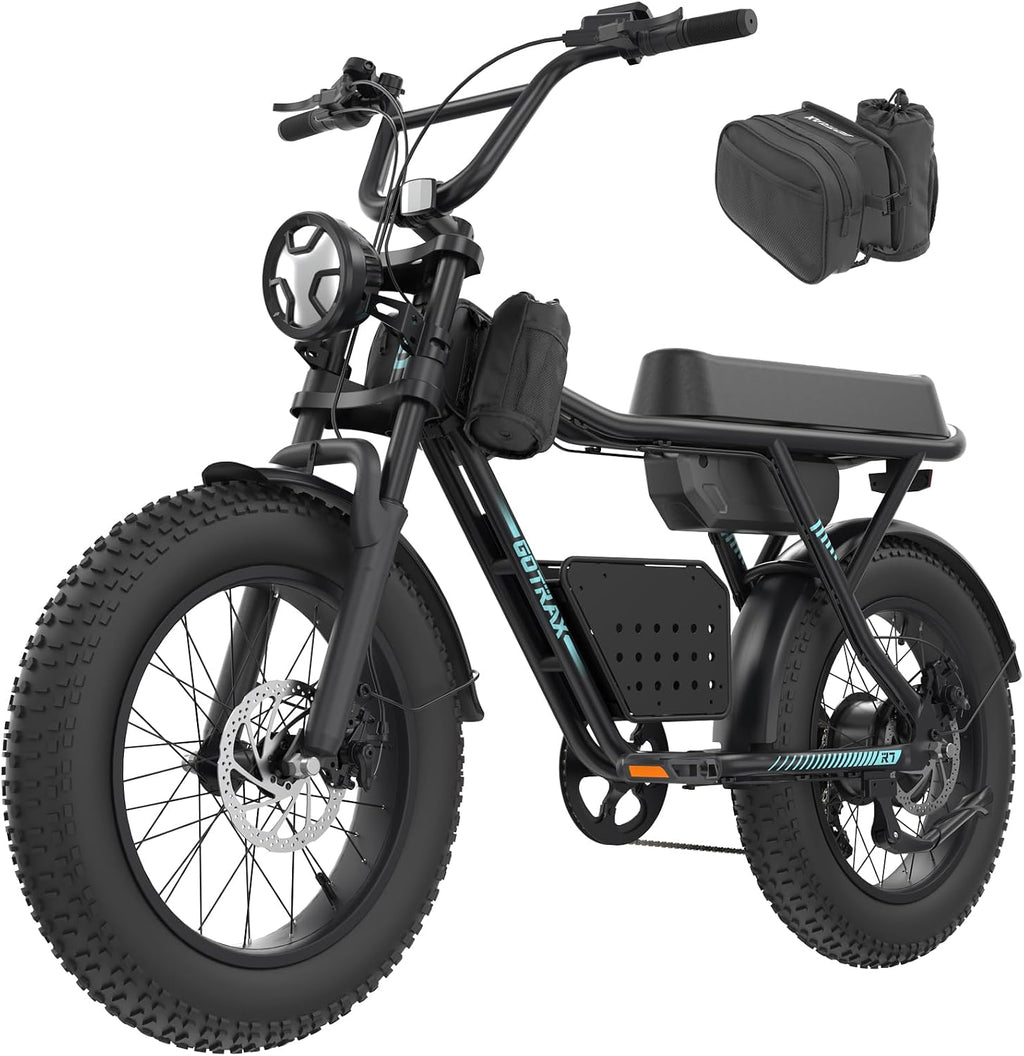 Gotrax R7 20" Electric Bike for Adult, 750W Peak Motor, 45 Miles Range