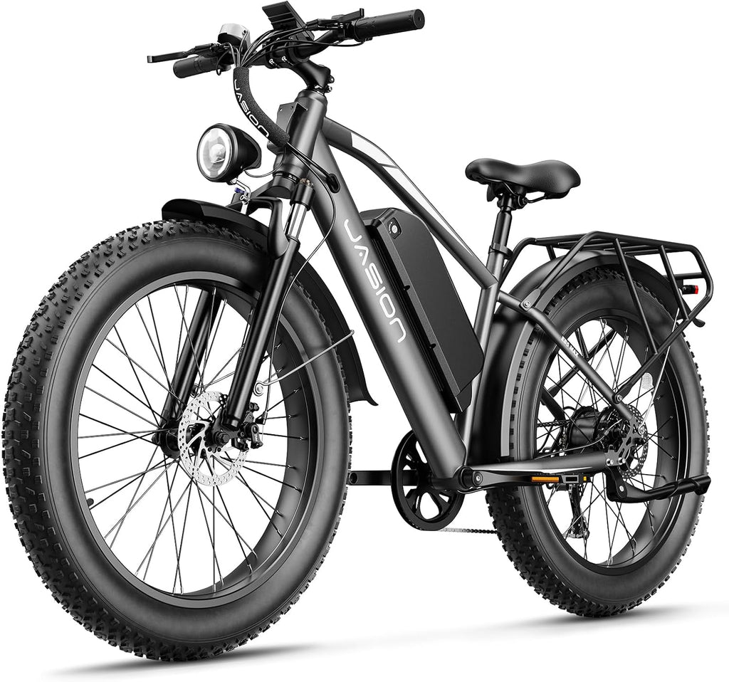 Jasion EB5 MAX Electric Bike for Adults 2000W Peak Motor, 48V 15Ah Battery