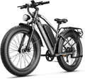 Jasion EB5 MAX Electric Bike for Adults 2000W Peak Motor, 48V 15Ah Battery
