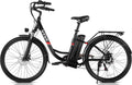 Vivi Electric Bike for Adults, 26'' Step Through Electric Commuter E Bike