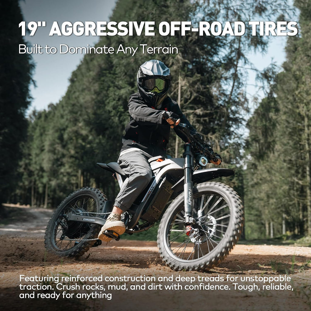 R19 Electric Dirt Bike, 9000W Peak Motor Electric Motorcycle