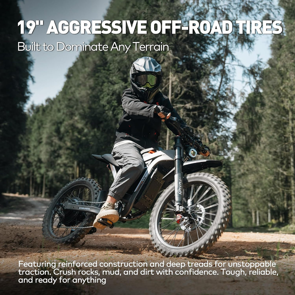 R19 Electric Dirt Bike, 9000W Peak Motor Electric Motorcycle