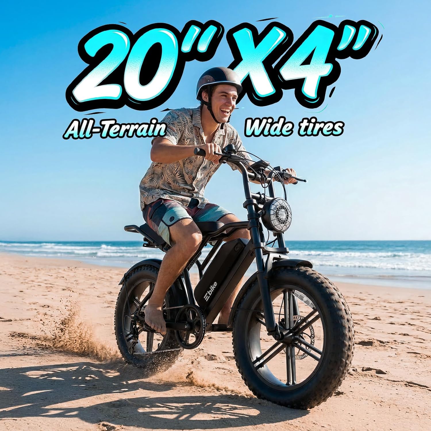 TST Electric Bike for Adults, 48V 15Ah Battery for Urban Cycling, Fat Tire