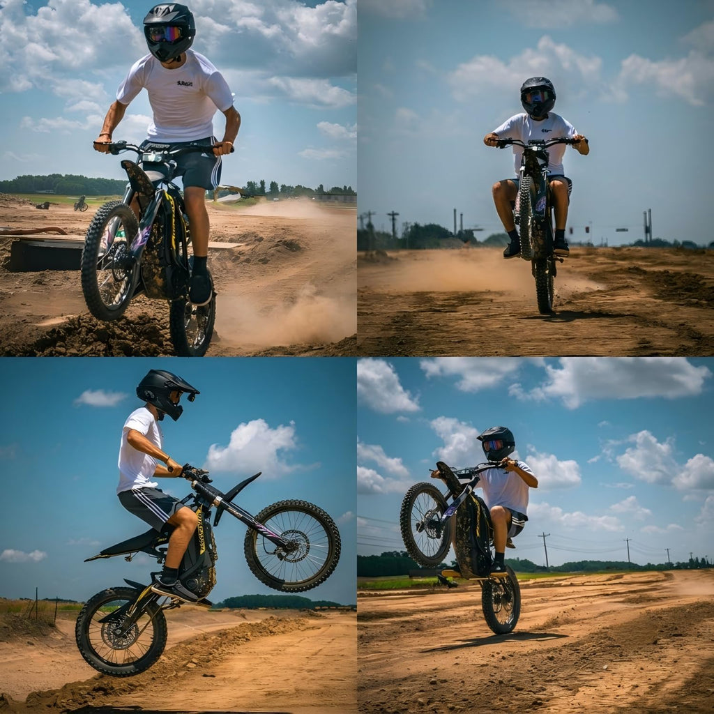 Thunderwasp XR16/X10/TE Electric Dirt Bike for Adult, 16KW Mid-drive Motor