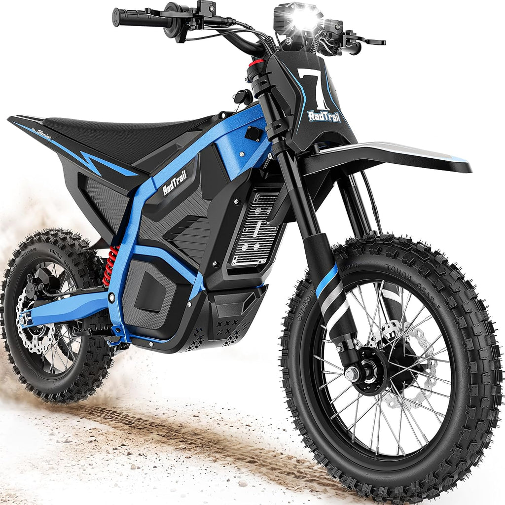 48V Electric Dirt Bike for Adults & Teens , Peak & 16-40 MPH