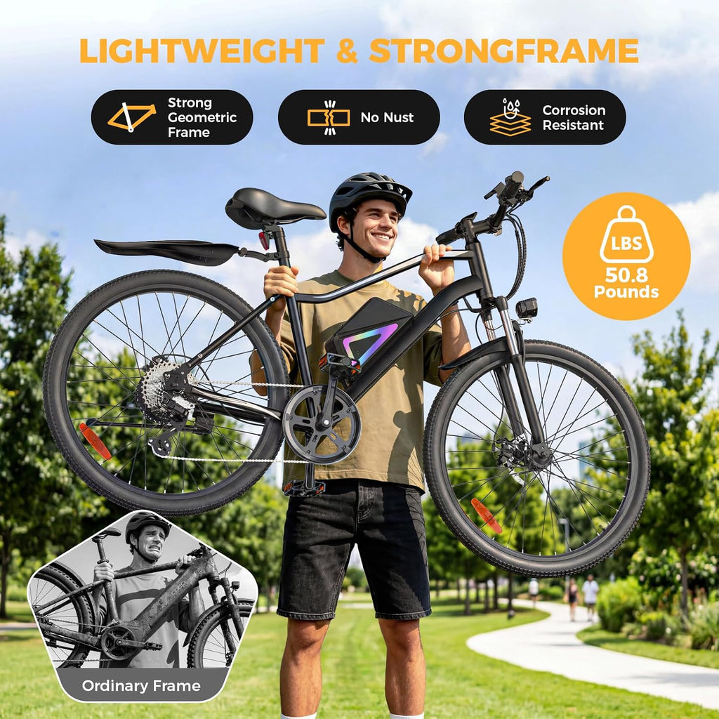 Electric Bike for Adults, 1500W/1000W Peak Motor 26"/14" Ebike
