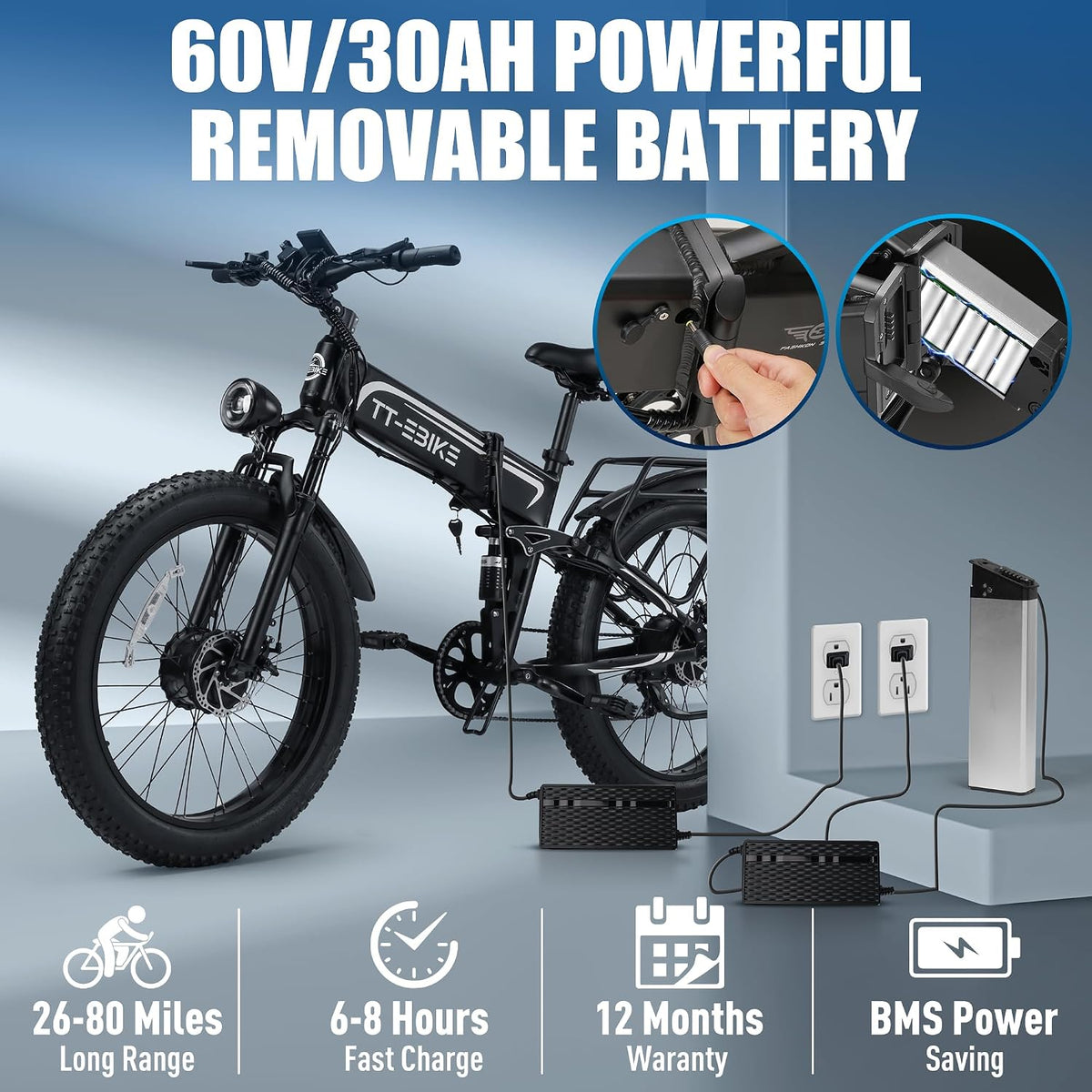 9000W Dual Motor Electric Bike for Adults