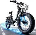 1800W Foldable Electric Bike for Adults, UL2849 Certified