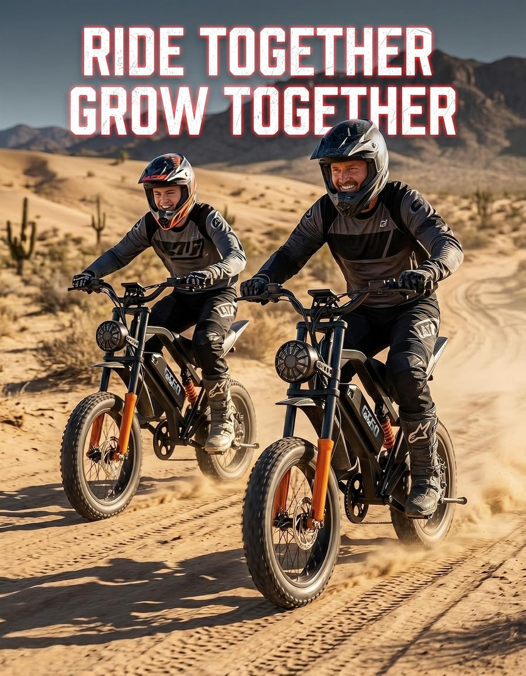 This electric bicycle is equipped with a high-performance 2500W peak brushless motor, with a top speed of up to an astonishing 28MPH and a torque of 50Nm, making it easy to handle 35 ° steep slopes, soft sand, and muddy forest roads.