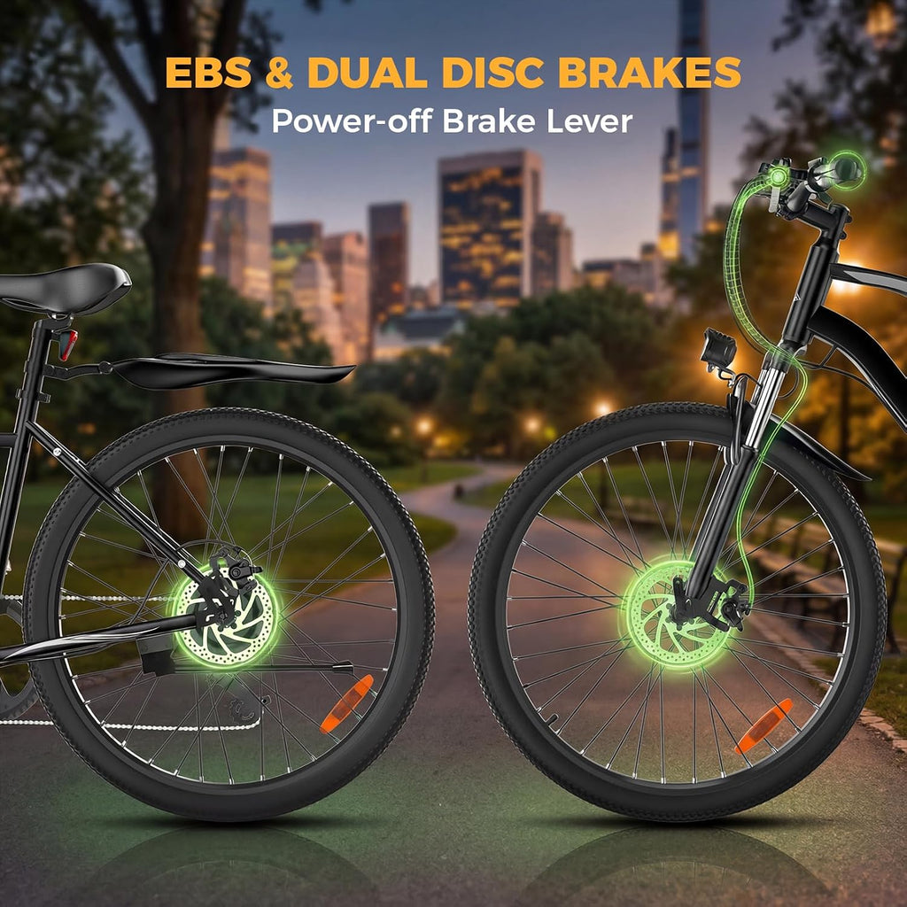 Electric Bike for Adults, 1500W/1000W Peak Motor 26"/14" Ebike