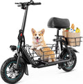 Gyroor Electric Scooter with Seat for Adults 20 Miles Range