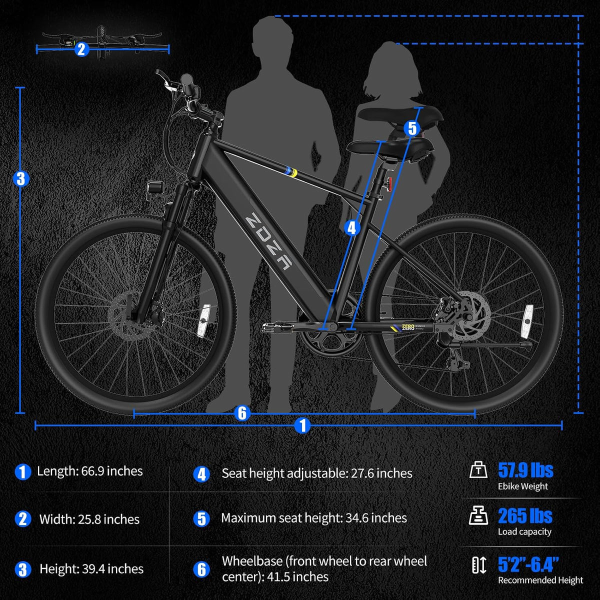 ZDZA Electric Bike