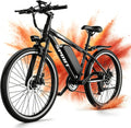 ASKGO Electric Bike for Adults, 1500W Peak Mountain Ebike, 26" All-Terrain Electric Bicycle, 48V 12Ah Removable Battery, 65 Miles Long Range, High-Step Commute E-Bike