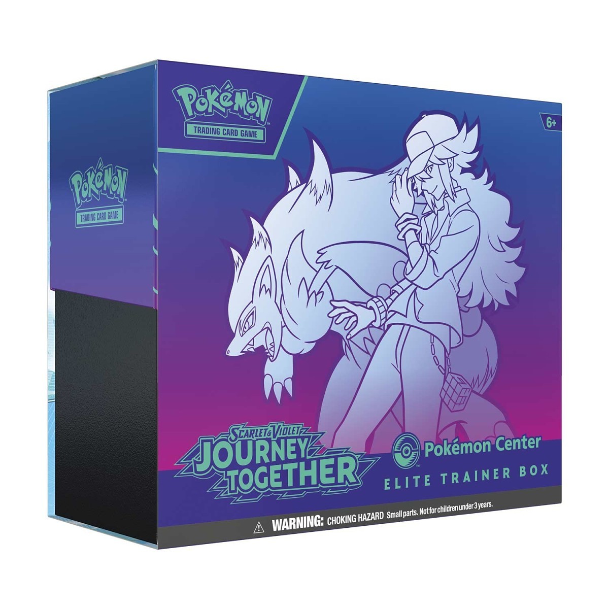 Pokémon TCG Journey Together Pokémon Center Elite Trainer Box | 11 Booster Packs | N’s Zorua Promos